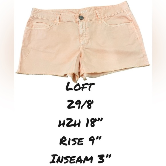 Loft cutoff shorts 29/8 - Picture 1 of 6